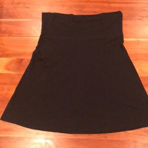 Columbia knit skirt black